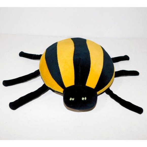VTG 2000 Scary Stories 16" Plush Yellow Black UH NO BED BUGS stuffed Toy Insect - Picture 2 of 8